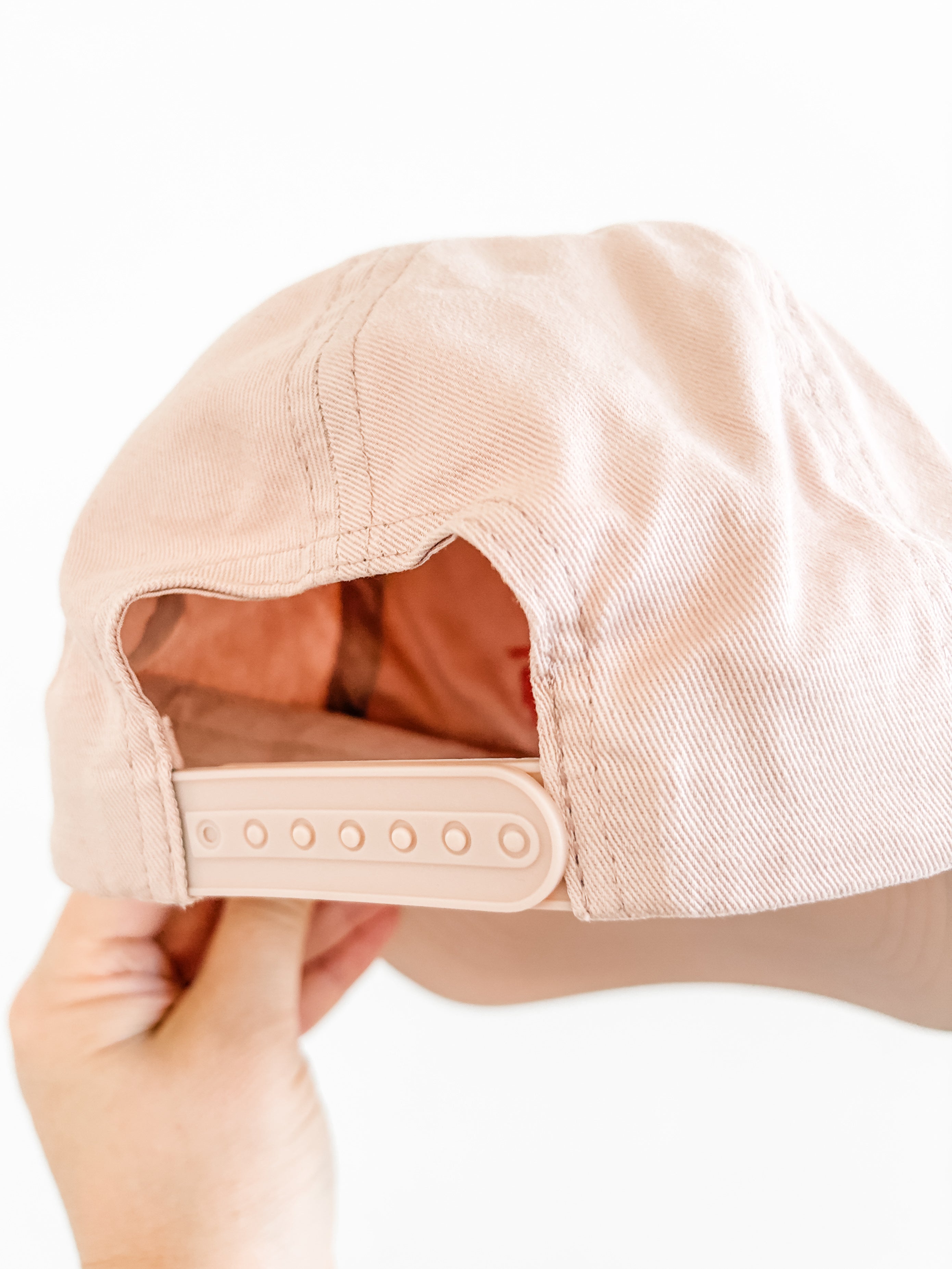 Lobster Tide Hat (Blush, 100% Cotton Blend)