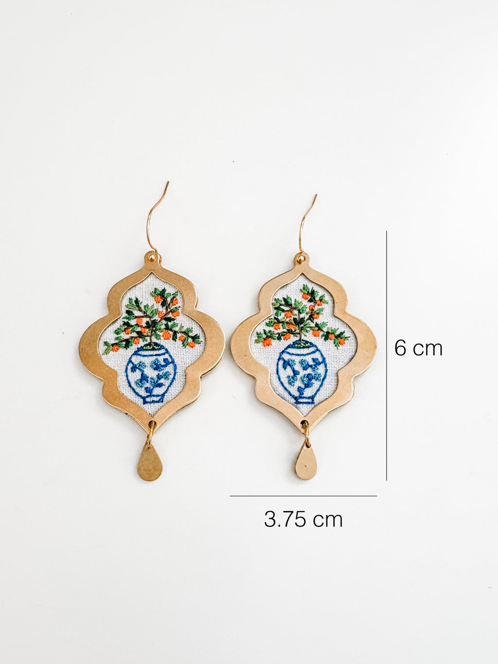 Blue Willow Earrings
