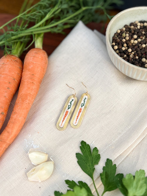 Dutch Carrot Earrings