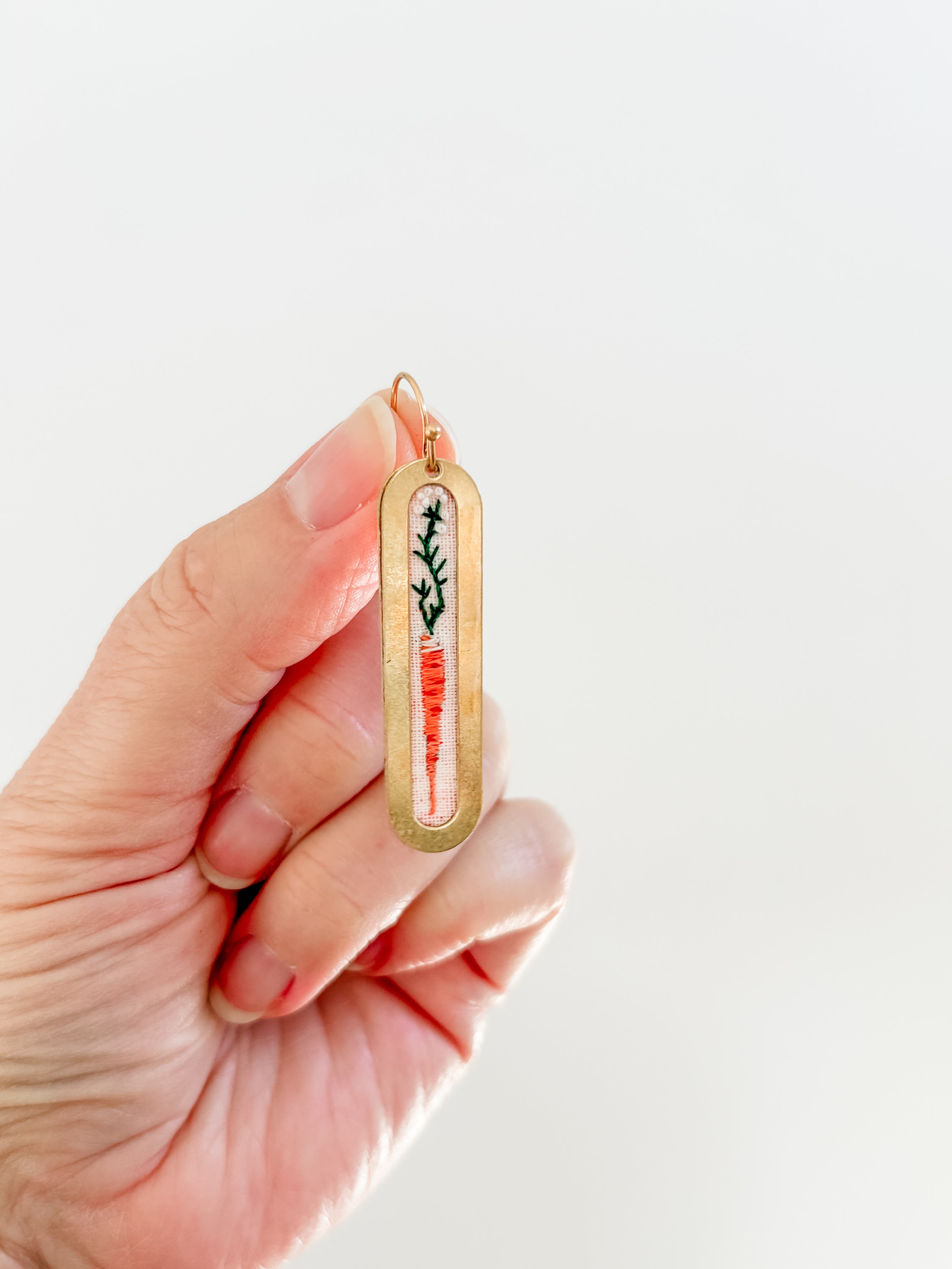 Dutch Carrot Earrings