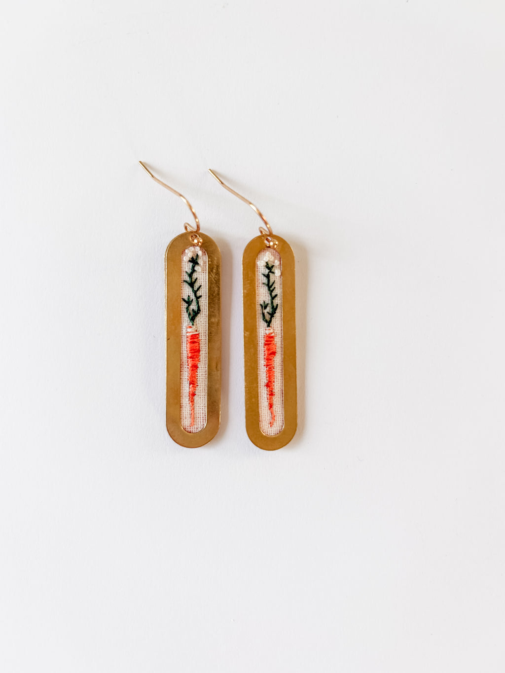 Dutch Carrot Earrings