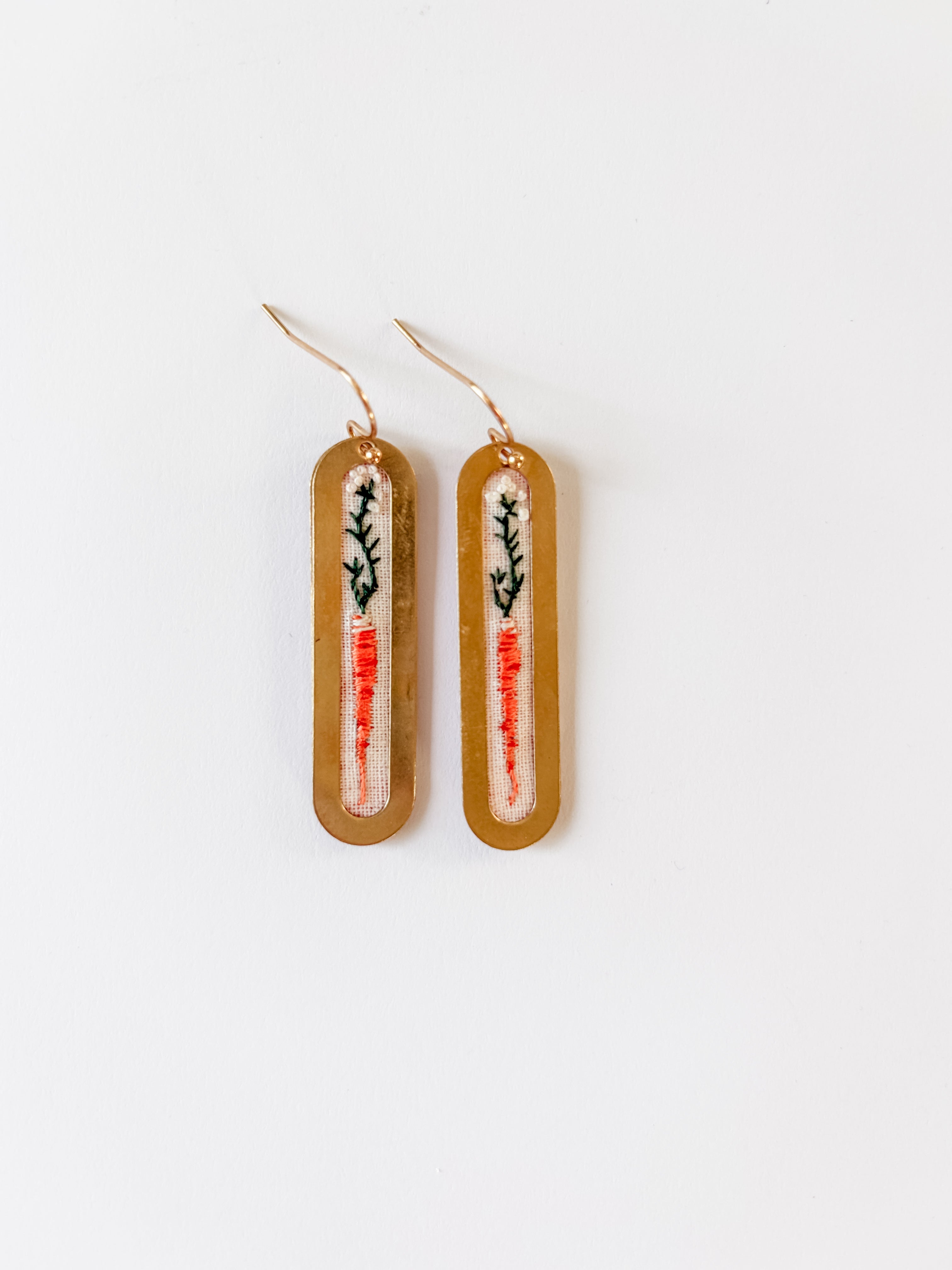 Dutch Carrot Earrings