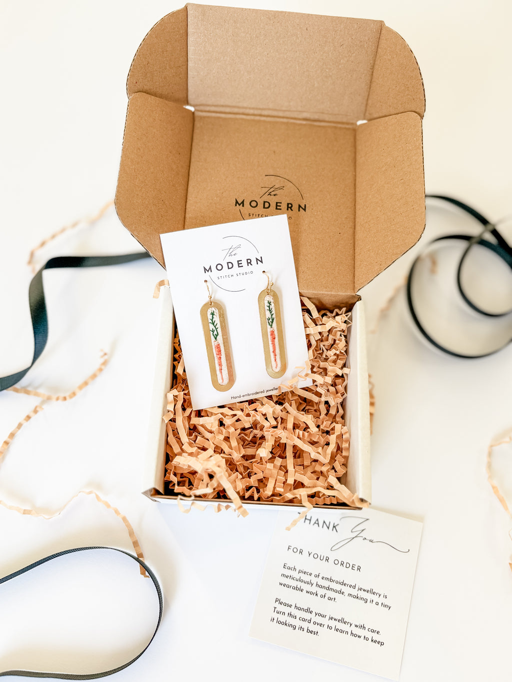 Dutch Carrot Earrings