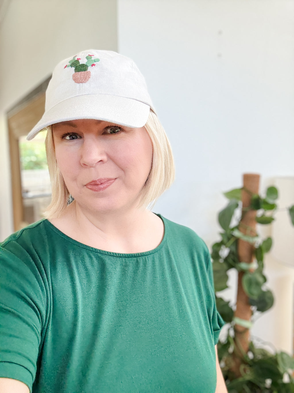 Desert Bloom Hat (Natural, Linen-Cotton Blend)