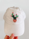 Desert Bloom Hat (Natural, Linen-Cotton Blend)