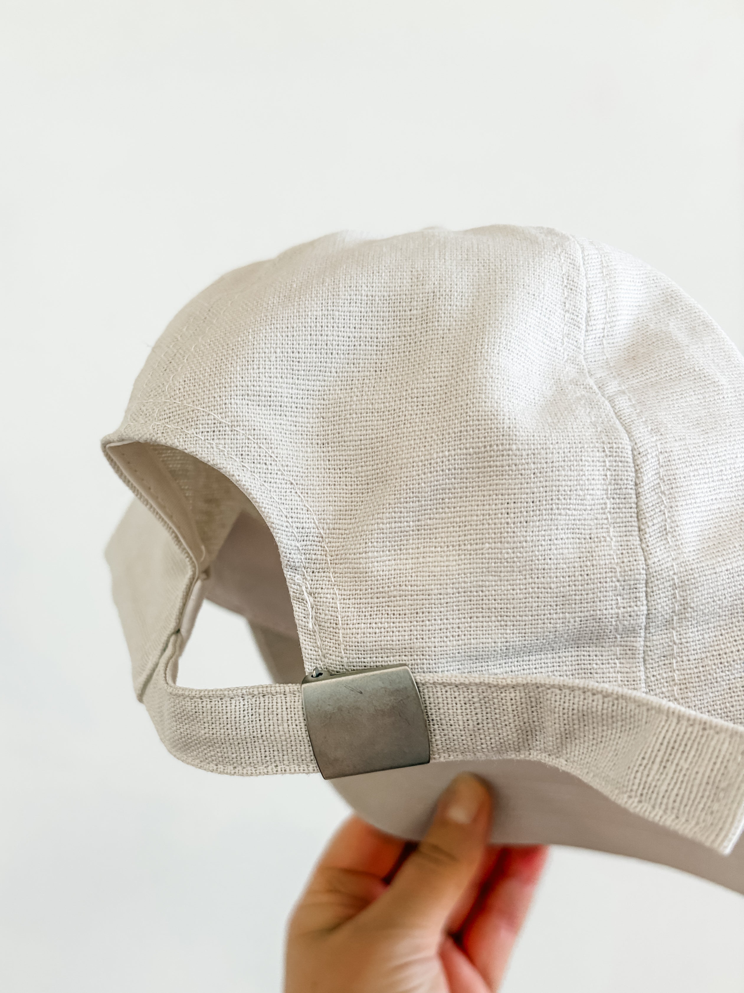 Desert Bloom Hat (Natural, Linen-Cotton Blend)