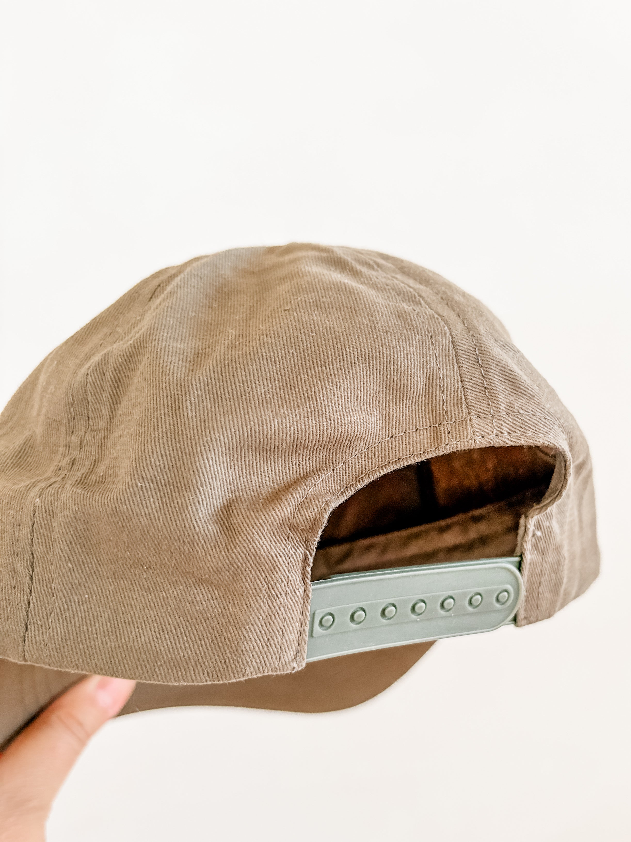 Golden Sunflower Hat (Olive, 100% Cotton)