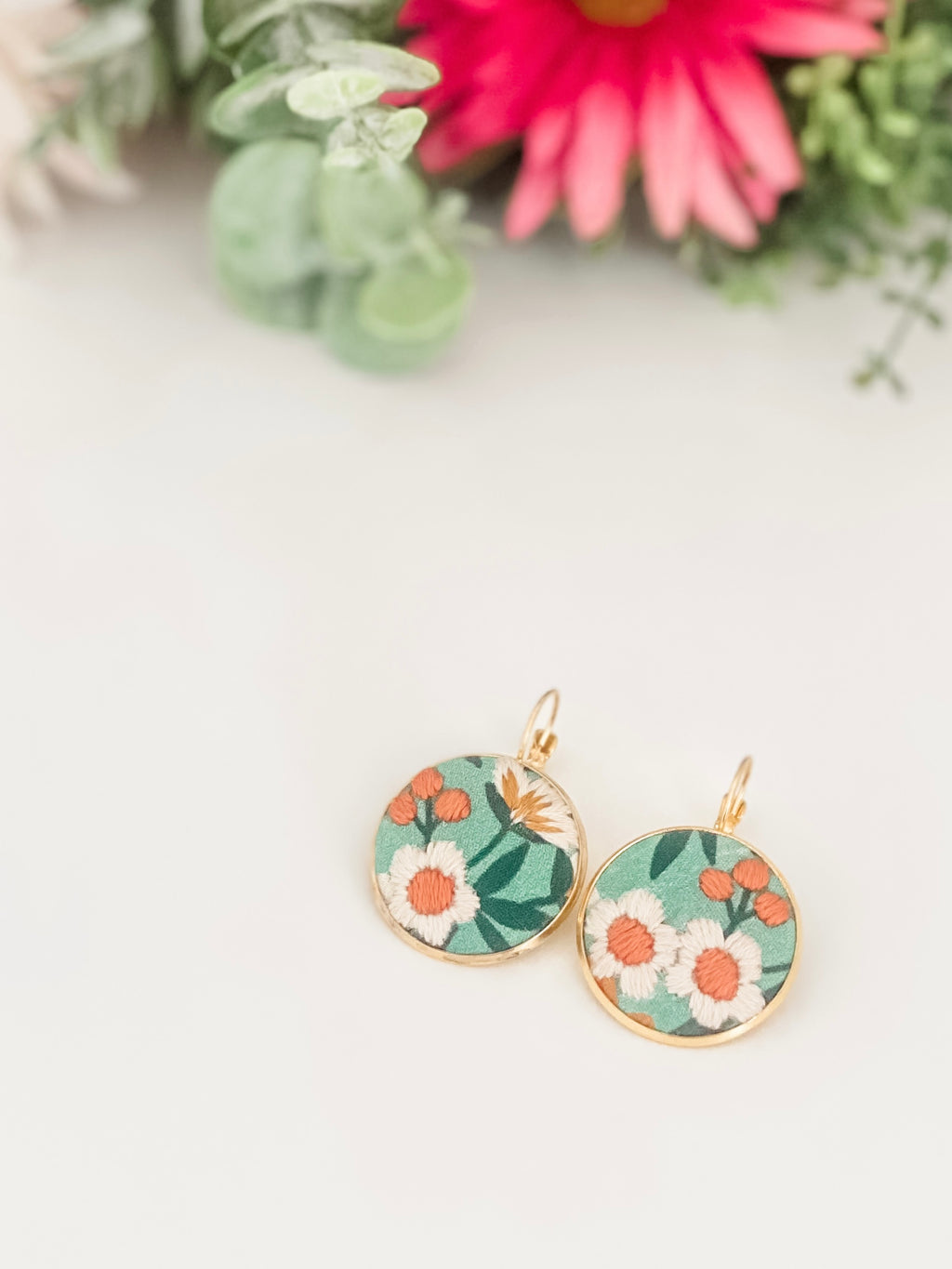Summer Meadow Large Earrings
