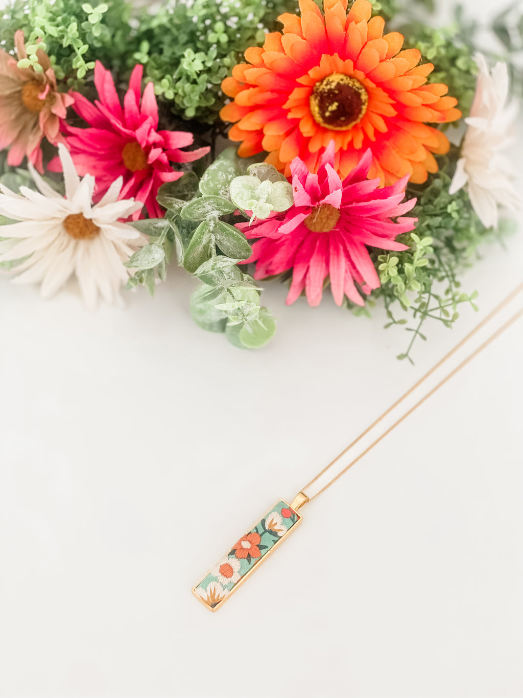 Summer Meadow pendant necklace