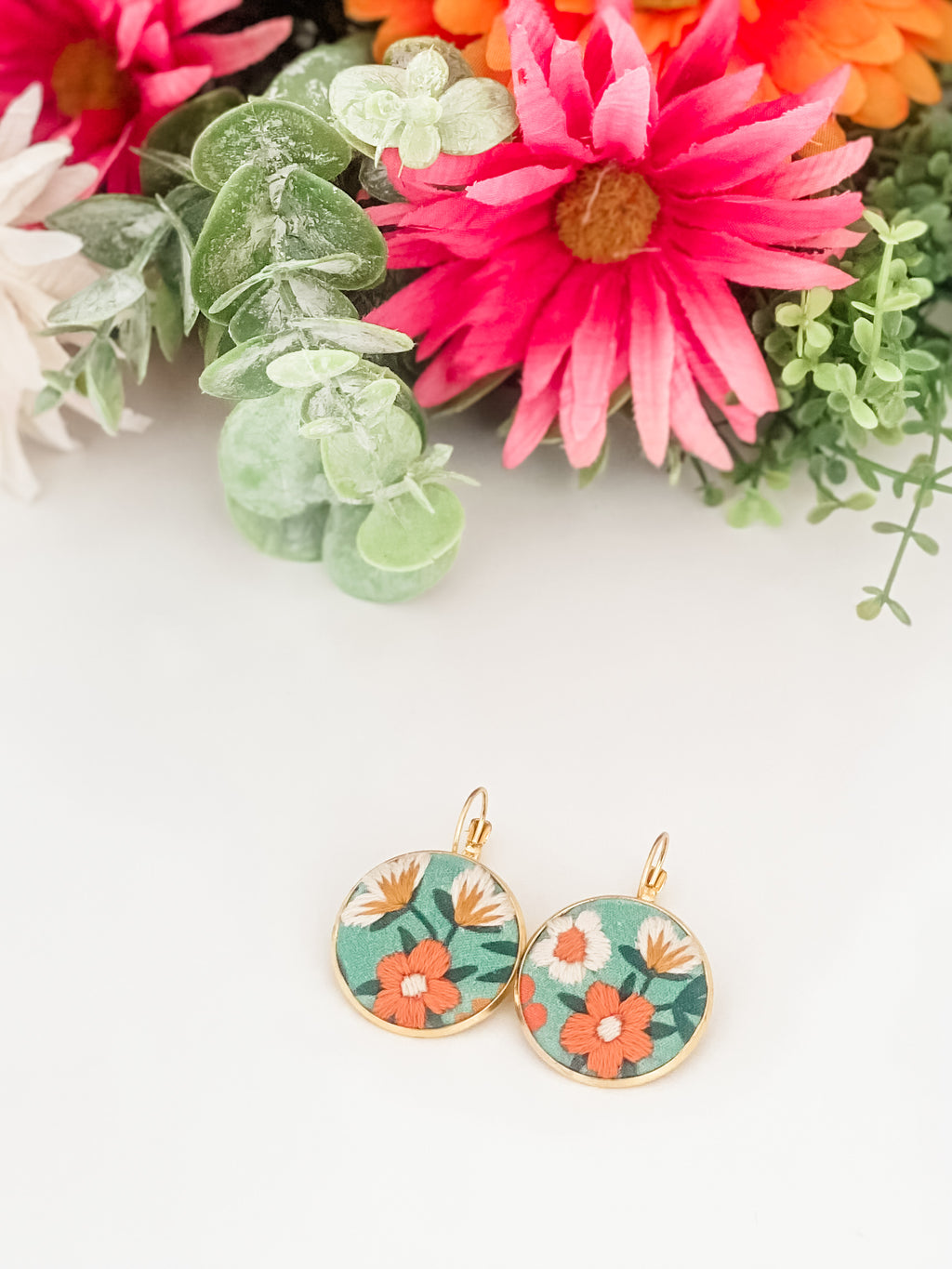 Summer Meadow Large Earrings