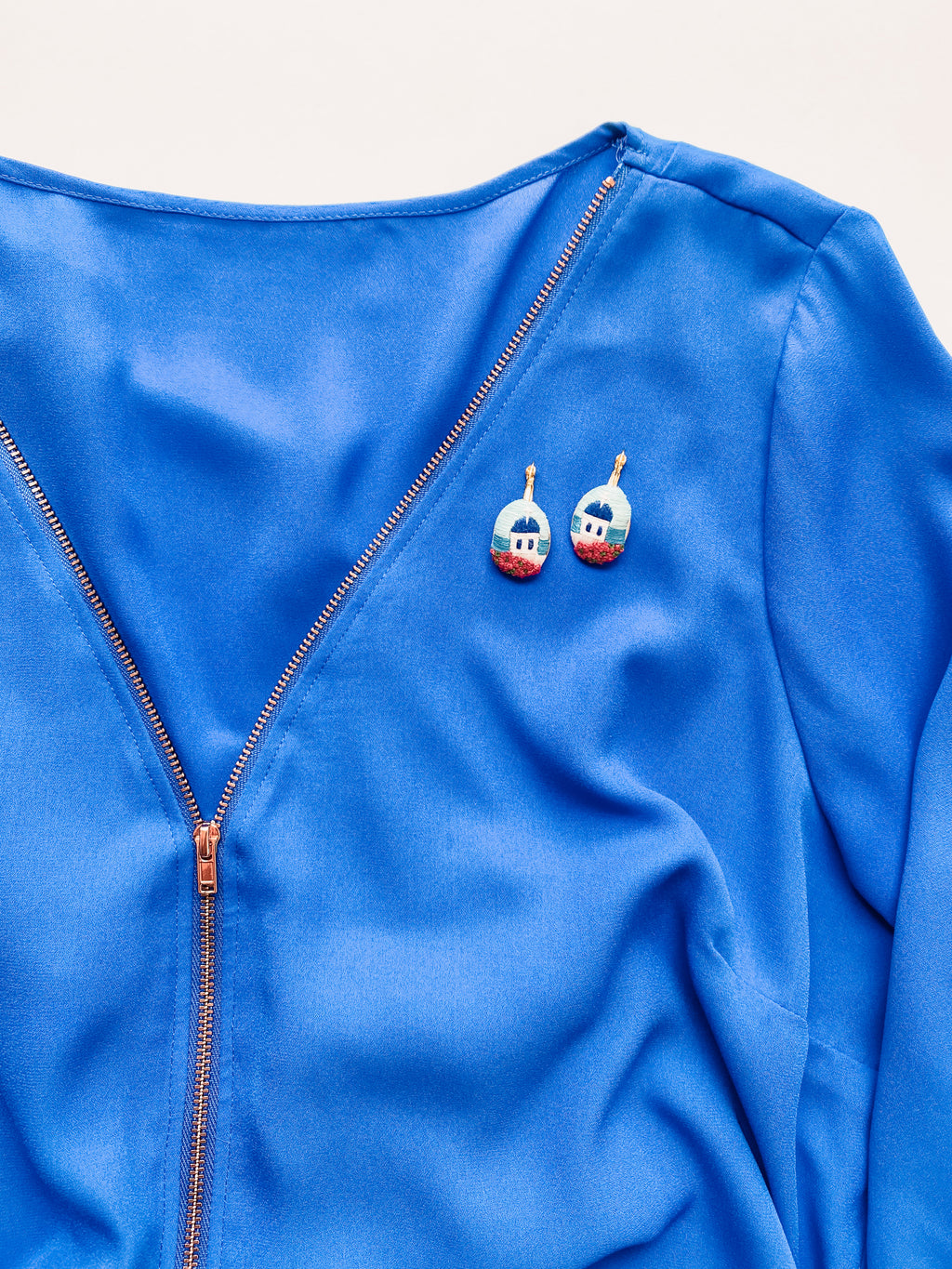 Santorini Earrings Oval