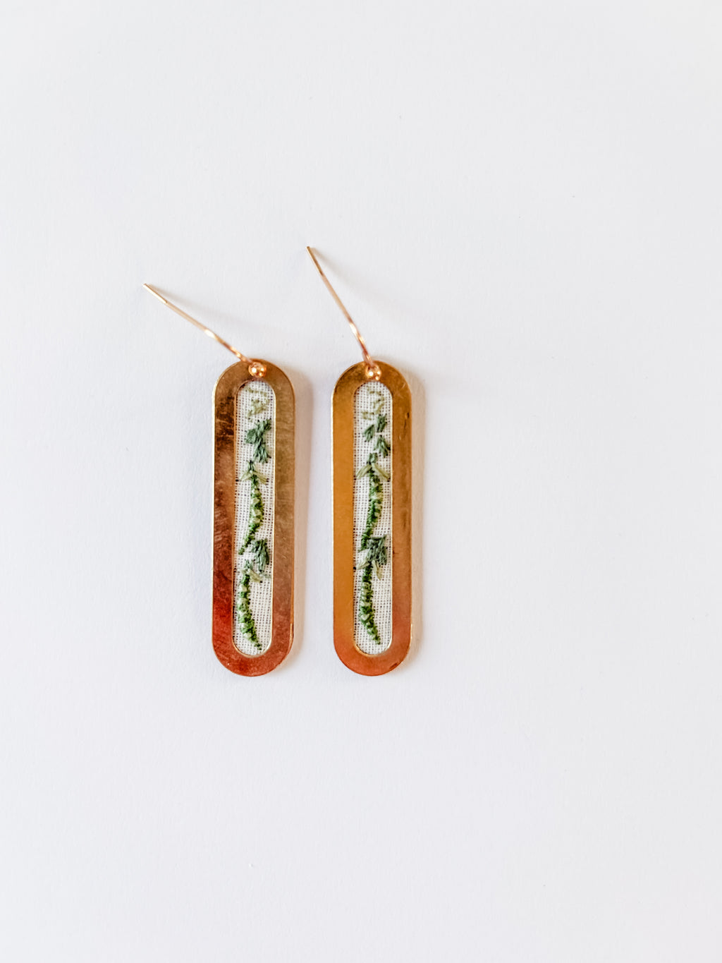Snow Peas Earrings