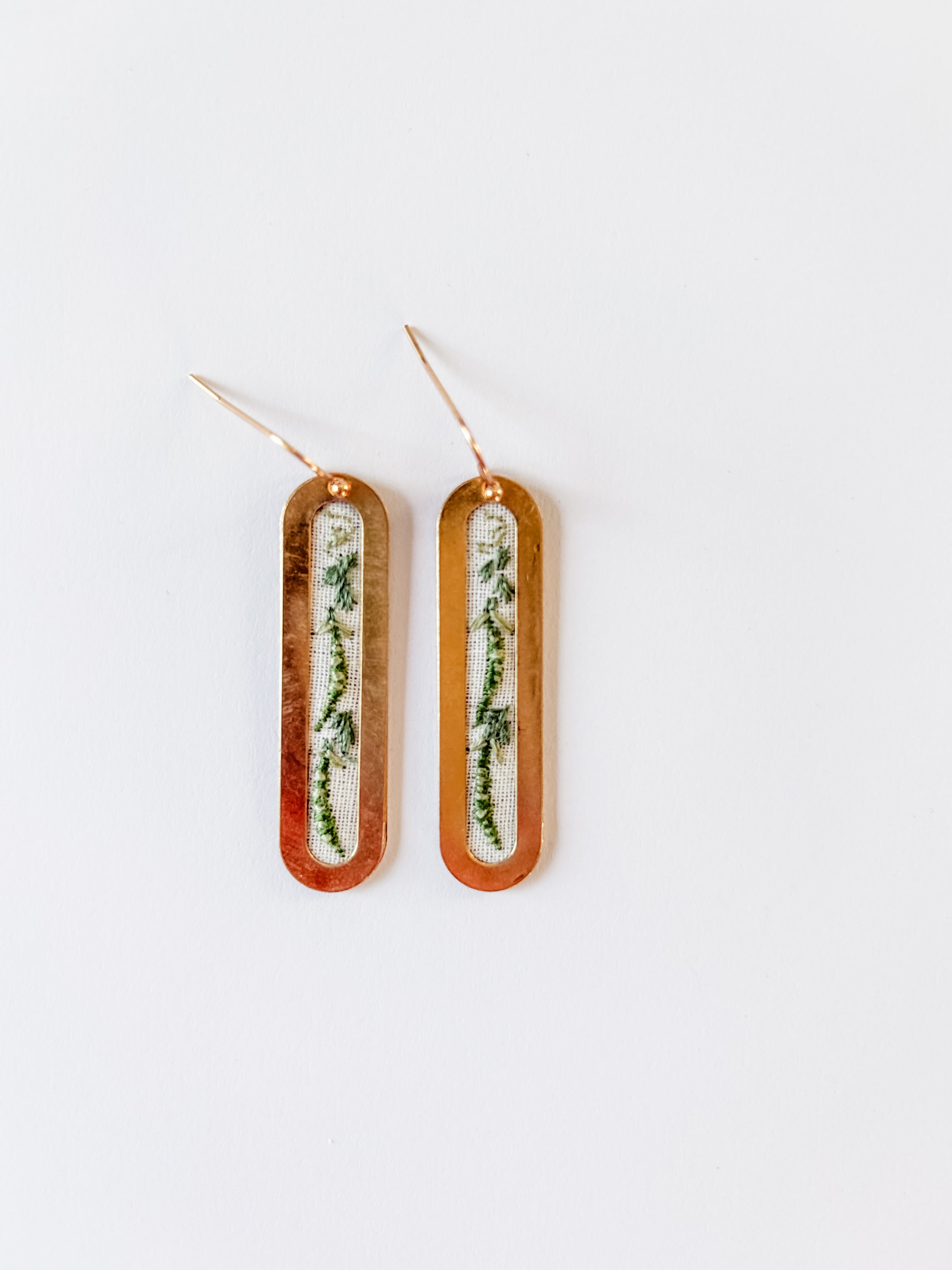 Snow Peas Earrings