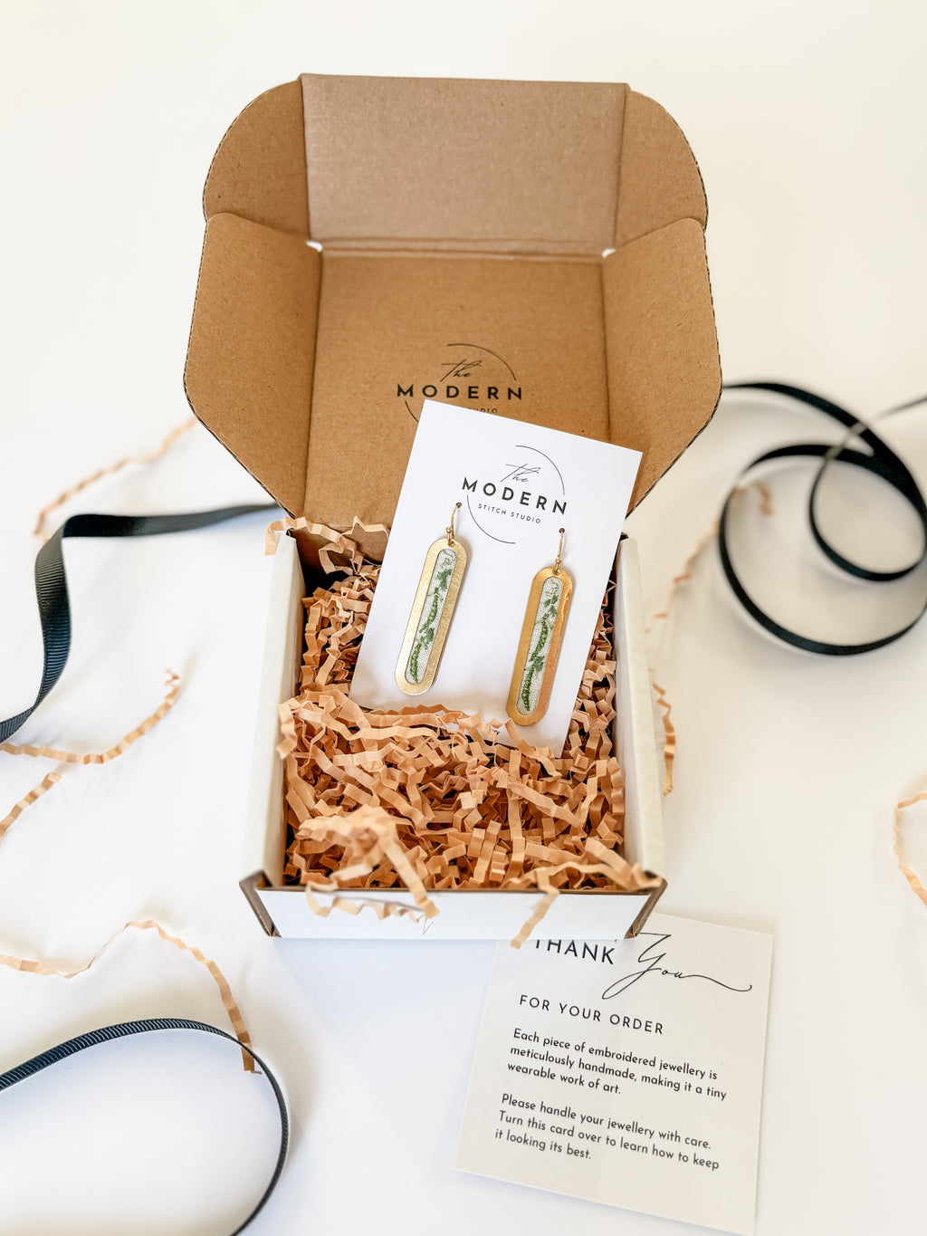 Snow Peas Earrings
