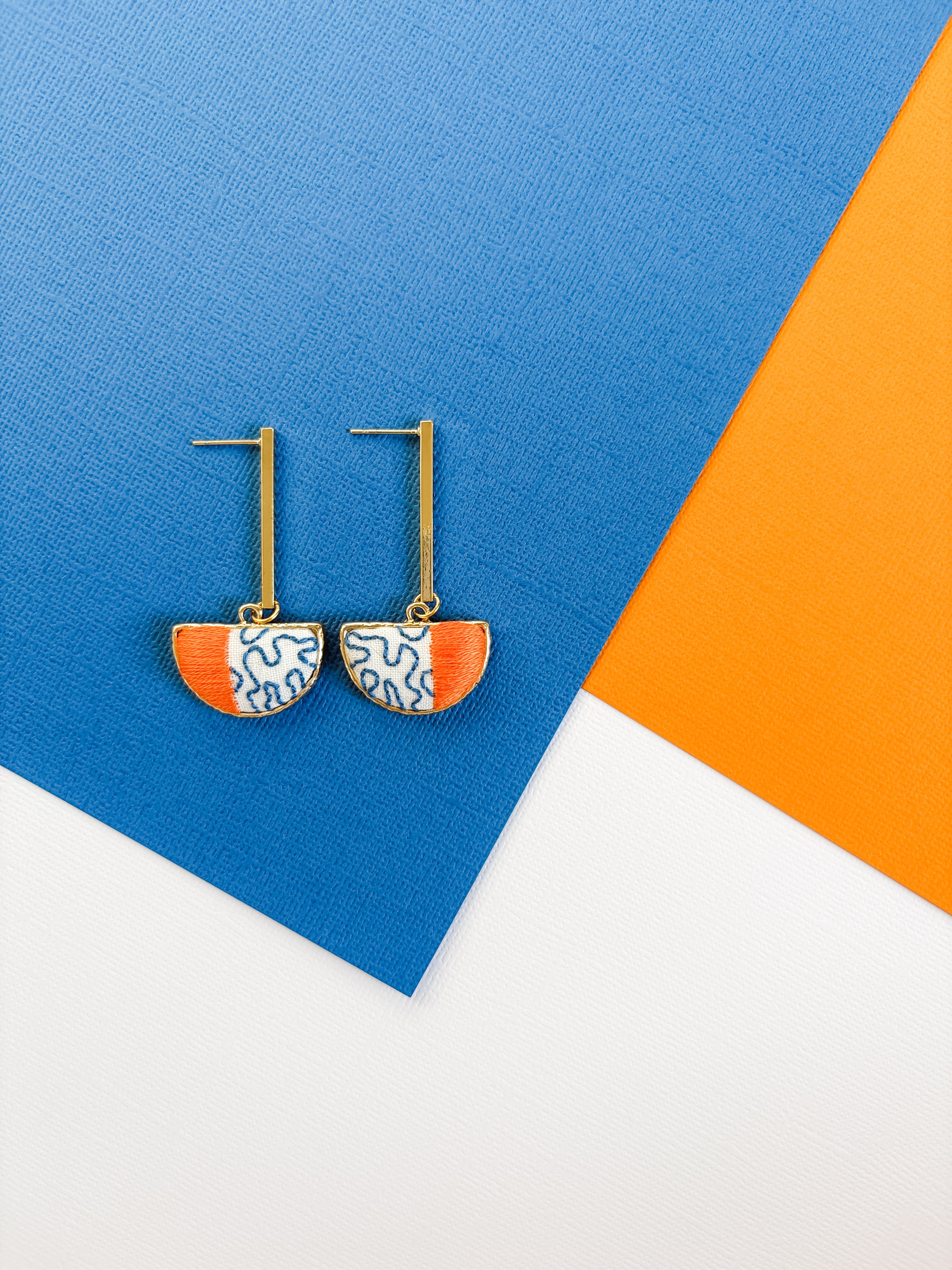 Solana Abstract Lines Earrings