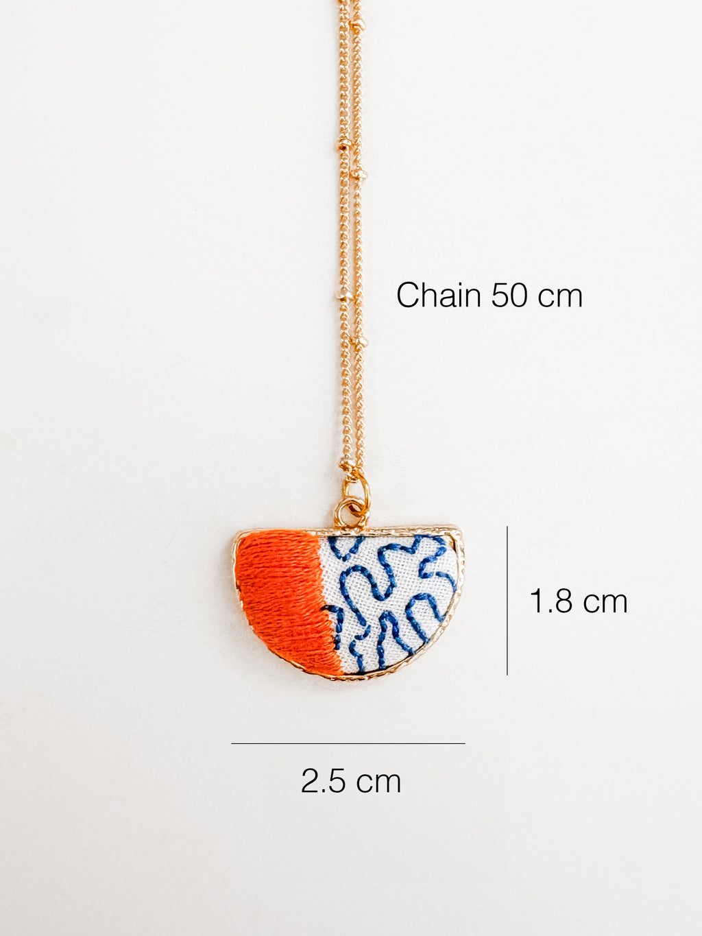 Solana Abstract Lines Necklace