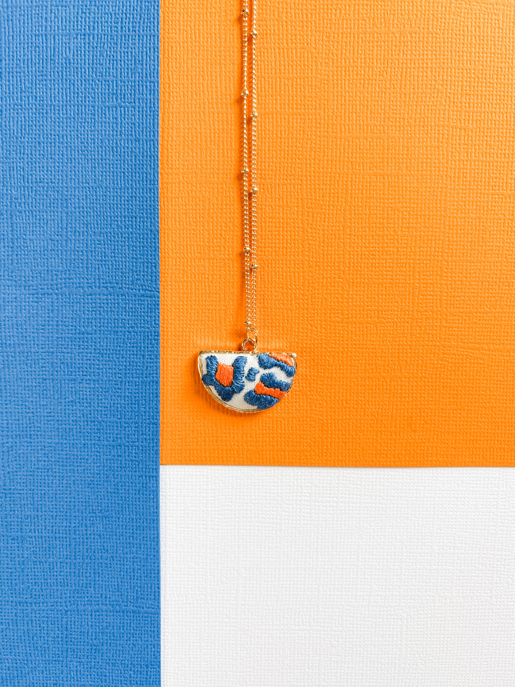 Solana Leopard Print Necklace